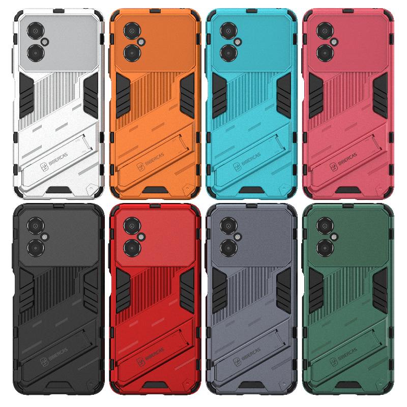Για Xiaomi Poco M4 5G Θήκη Κάλυμμα Για Poco M4 5G Capas Τηλέφωνο Πίσω Προφυλακτήρας Βάση Στήριξης Αντικραδασμική Θήκη Στήριξης Για Poco M4 5G Fundas