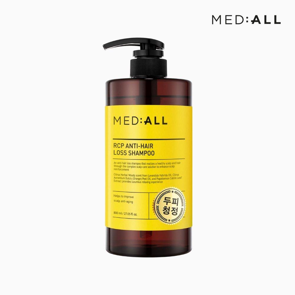MED:ALL Scalp Cleansing Anti-Hair Loss Shampoo 800ml (Select Fragrance)