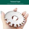 Stainless Steel Wire Gauge Weld Inspection Ruler and Thickness Gauge