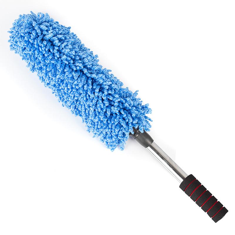 SEAMETAL Car Cleaning Brush Stretchable Auto Tyre Wheel Cleaning Brushes Handheld Car Wash Brush