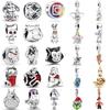Cute 925 Silver DIY Jewelry Charms Beads Minnie Stitch Princess Pumpkin Twinkle Girlfriend Gift For