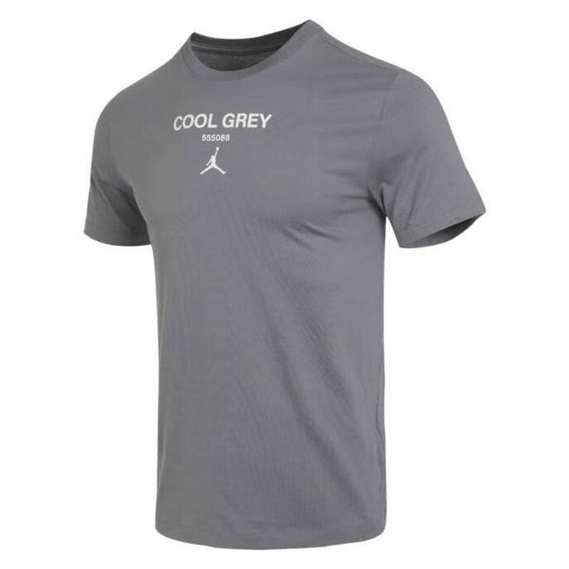 Air Jordan T-Shirt Cool Grey Men s FN3716-065 M