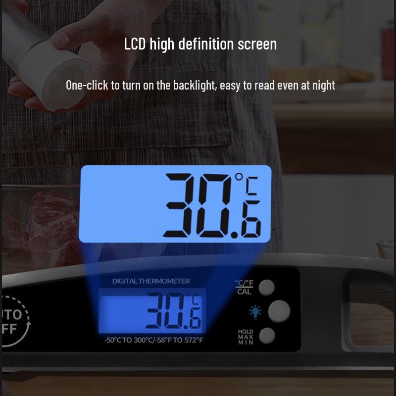 High-Precision Digital Thermometer for Kitchen, Baby Milk, and Water