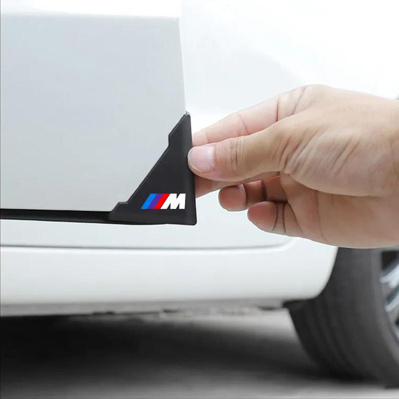 2Pcs Car Door Corner Silicone Protective Anti-Collision Cover For BMW M E34 E36 E60 E90 E46 E39 E70 F10 F20 F30 X5 X6 X1 M3 M5 M6 E71 F01 F02 F87