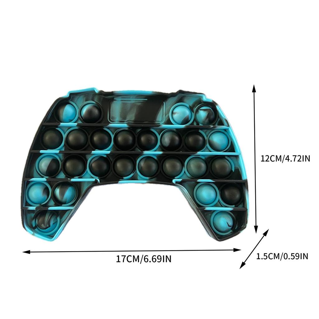 3PC Sensory Toys Silica Gel Push Bubble Children Adult Decompression Toys