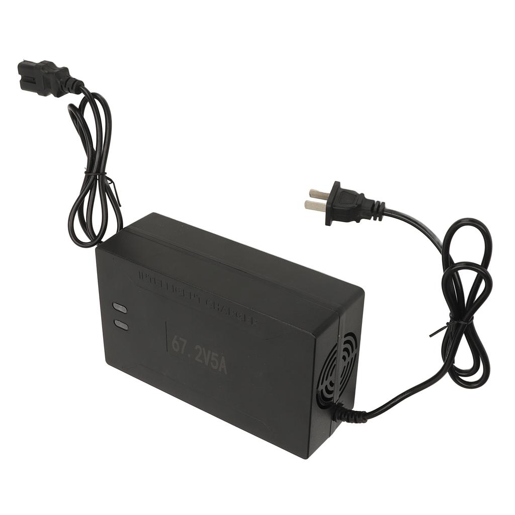 67.2V 5A Electric Bike Charger Professional Efficient Lithium Battery Charger for Electric Bike Electric Scooter