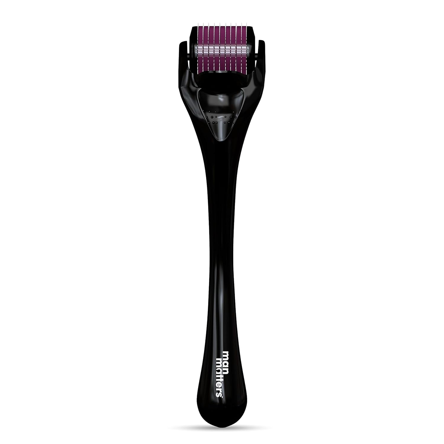 

Man Matters Дермароллер 1,00 мм с 540 иглами из титанового сплава для роста бороды и волос, ухода за шрамами от акне