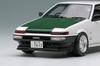 Make up EIDOLON 143 Toyota Sprinter Trueno (AE86) (3 Door) Tk-Street Ver. White (Green Carbon Hood) Finished Model EM718