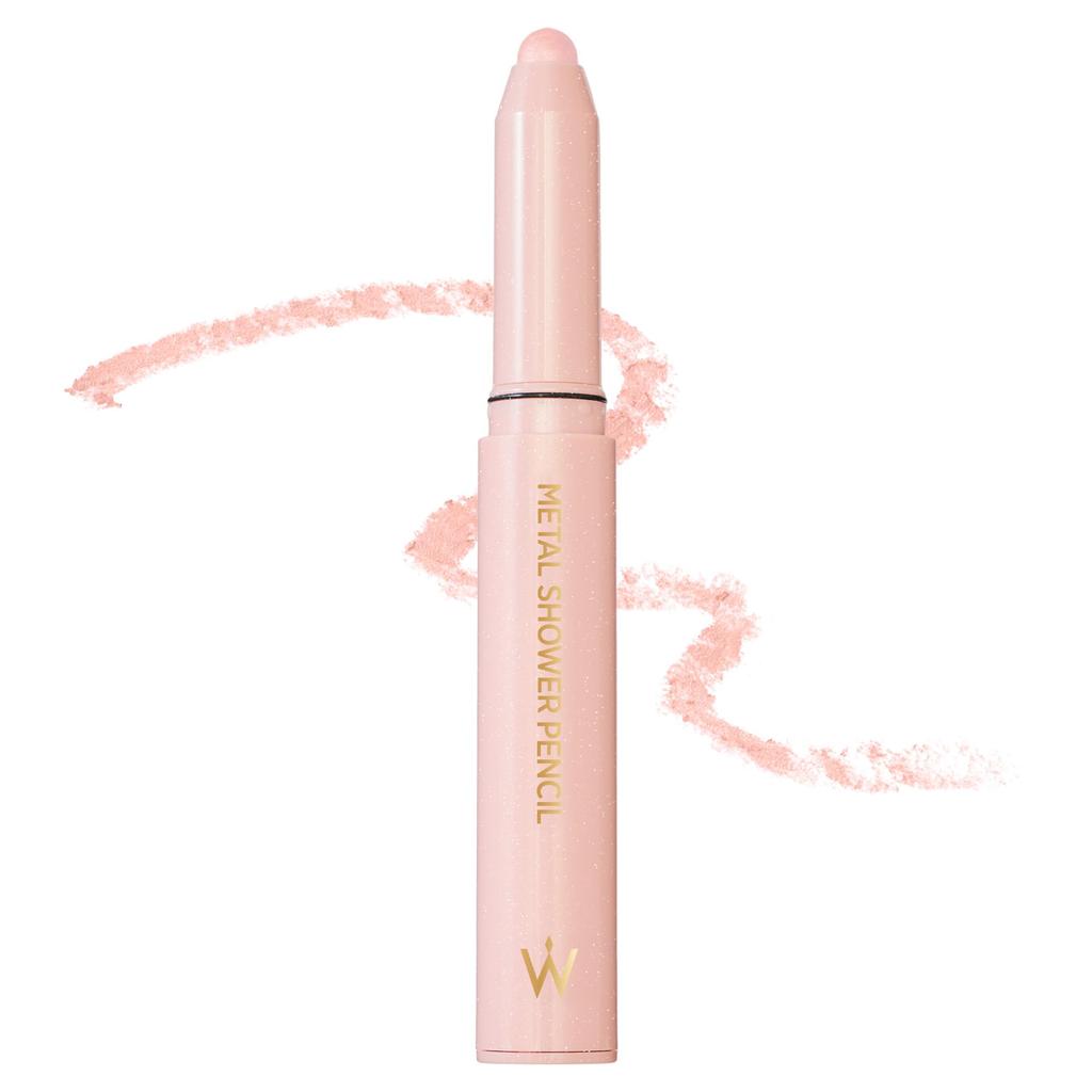 Wonjungyo Metal Shower Pencil 06 Ricotta Pink Bag Makeup Glitter Eyeshadow Pearl [Official] 1.6g / Under-eye