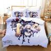 Anime Eminence In Shadow Beding Set 3D Printed Suitable for Bedrom Soft Duvet Cover Set With Pilowcases Children Kids Home Textile
