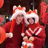 Ears Can Move Lion Dance Hat Ear Muffs Winter Warm Hat Kawaii Ear Protection Cap  Streetwear