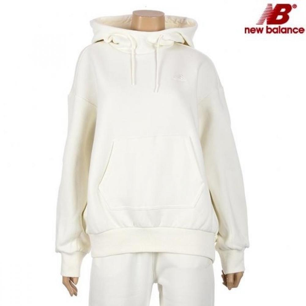

New Balance Толстовка с капюшоном New Balance Nbn0cbW352 W свободного кроя с начесом cream 85