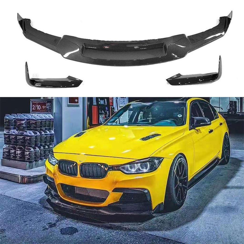 BMW 3 Series F30/F35 (2012-2018) Front Lip Wind Knife MAD Long Sport Version