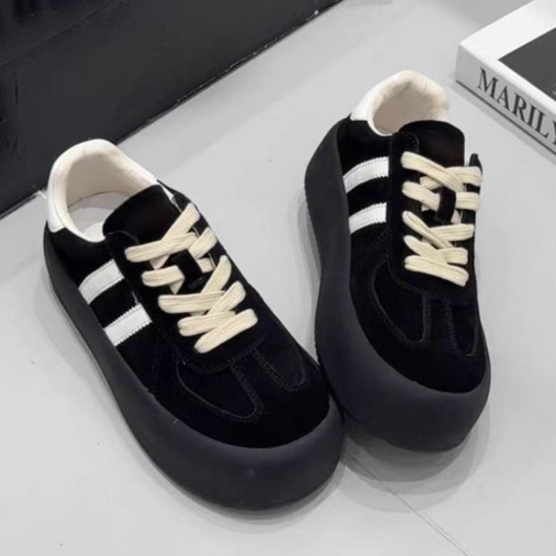 Mode Neues Design Mode Freizeitschuhe Outdoor Schnür-Sneaker für Damen Weiblich Bequem Vielseitig Sportschuhe Vulkanisierte Schuhe