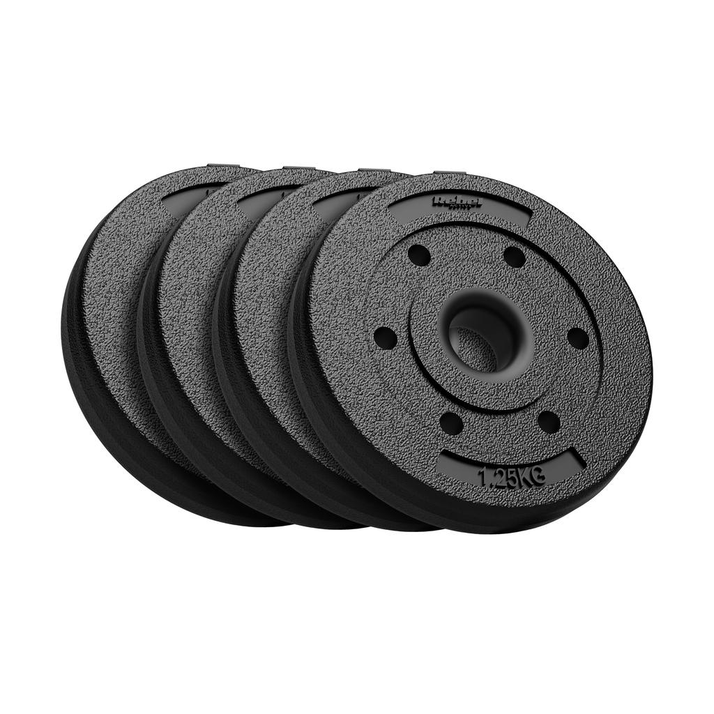 Bituminous Load Set 4X1.25Kg 5Kg 31Mm Rebel Plates