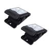 2pcs Solar Clip Light Motion Sensor 3 Lighting Modes Water Proof Clip On LED Solar Light for Garden