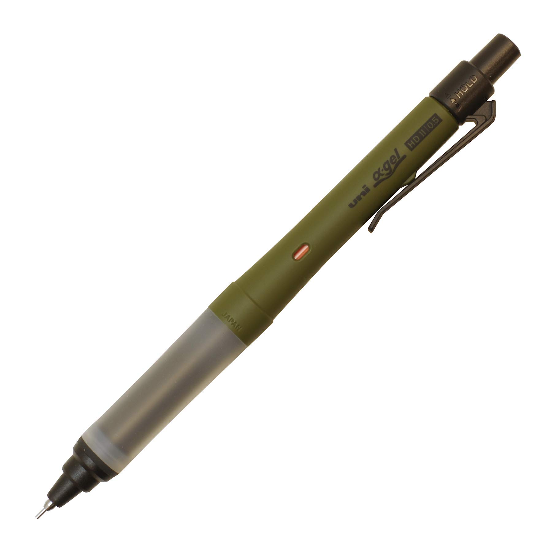 

Mitsubishi Pencil Limited Edition Mechanical Pencil Alpha Gel Switch Kurutoga 0.5mm [Olive] M51009GG1P. оливковый