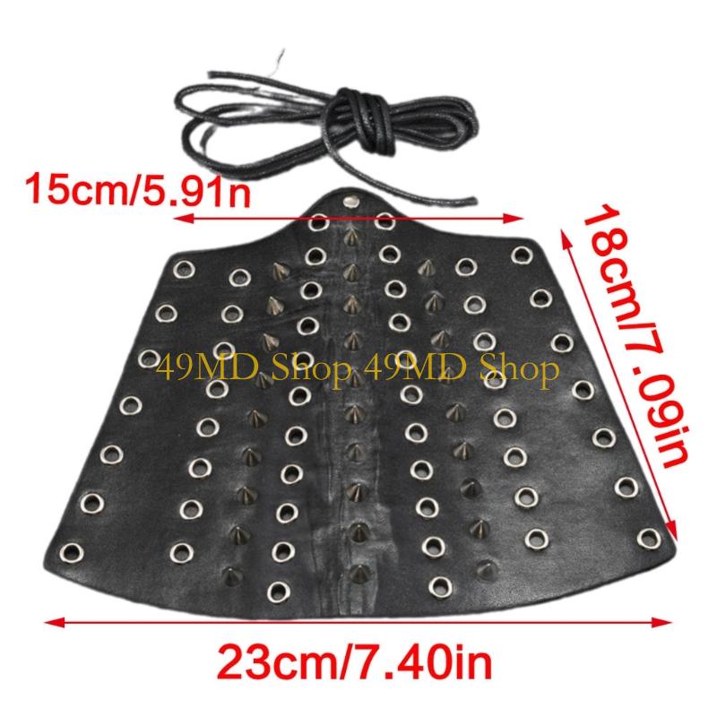 49MD Victorian Armband Rivets Studded Arm Bracers For Stage Show and Halloween Event