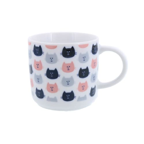 EAST Table Kids' Animal Cat Mug, 210cc, Made In Japan, Microwave and Dishwasher Safe, 13-012-03