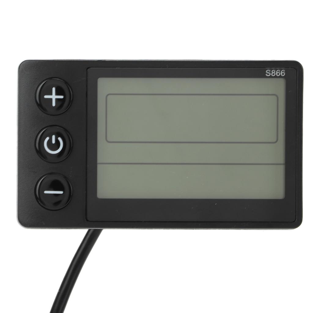 Electric Bike Conversion Kit 35A Controller S866 LCD Display Panel Set for Mountain Bike Scooter 1500W Motor