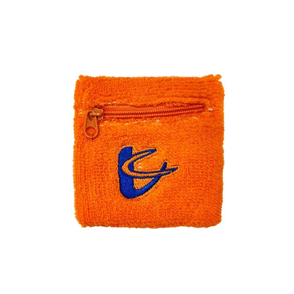 

Zipper Wristband Sweat Absorbing Mini Pocket Wrist Purse Bag Wristband With Zipper Sports Wristband