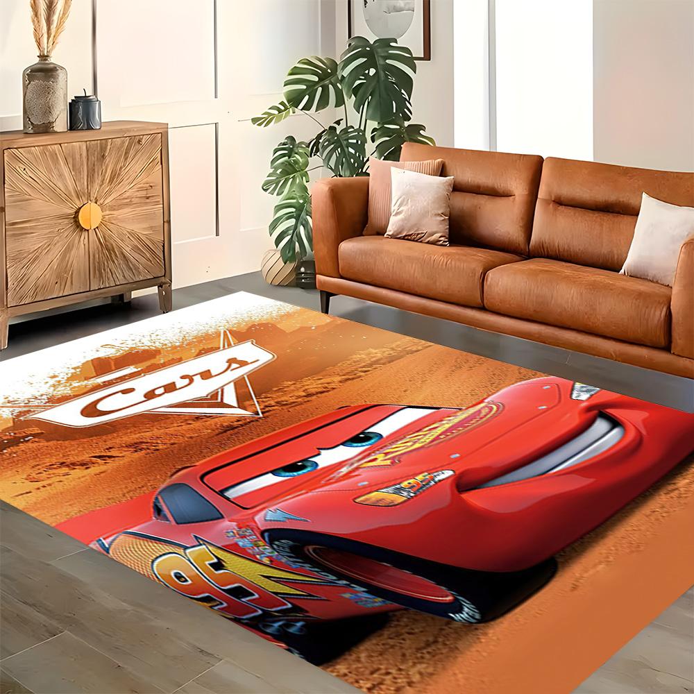 Lightning Mcqueen Racing Legend for Living Room rug, Bedroom, Study Room, Hallway Decoration, Perfect for Home Decoration or Holiday Gifts