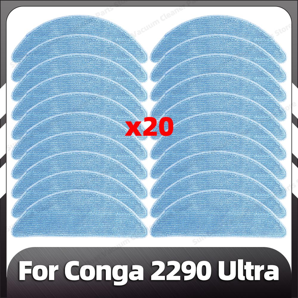 Kompatibel für Conga 2290 Ultra Ersatz Wichtigsten Seite Pinsel HEPA-Filter Mopp Pads Staub Taschen Ersatzteile Zubehör