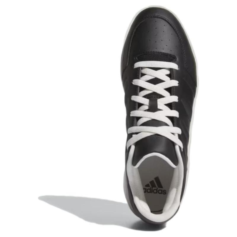 adidas Mullaly Slip Resistant Abrasion Resistant Low Top Casual Shoes Unisex Black Sneakers JI0382