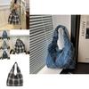 Fashionable Canvas Tote Bag For Women With Stylish Quilted Design And Versatile Colors