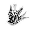 Anonymous Artisan Oldschool Swallow Eye Pendant