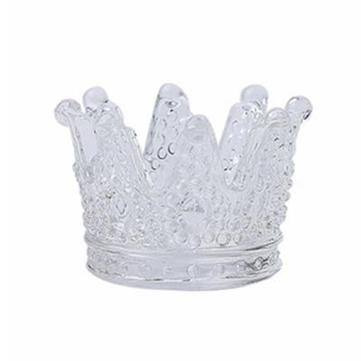 Candle Holder Multifunctional Smooth Edges Washable Beauty Crown Design Christmas for Desktop
