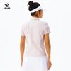 KELME Damen Kurzarm-Poloshirt mit Baumwollgefühl und Schnelltrocknung