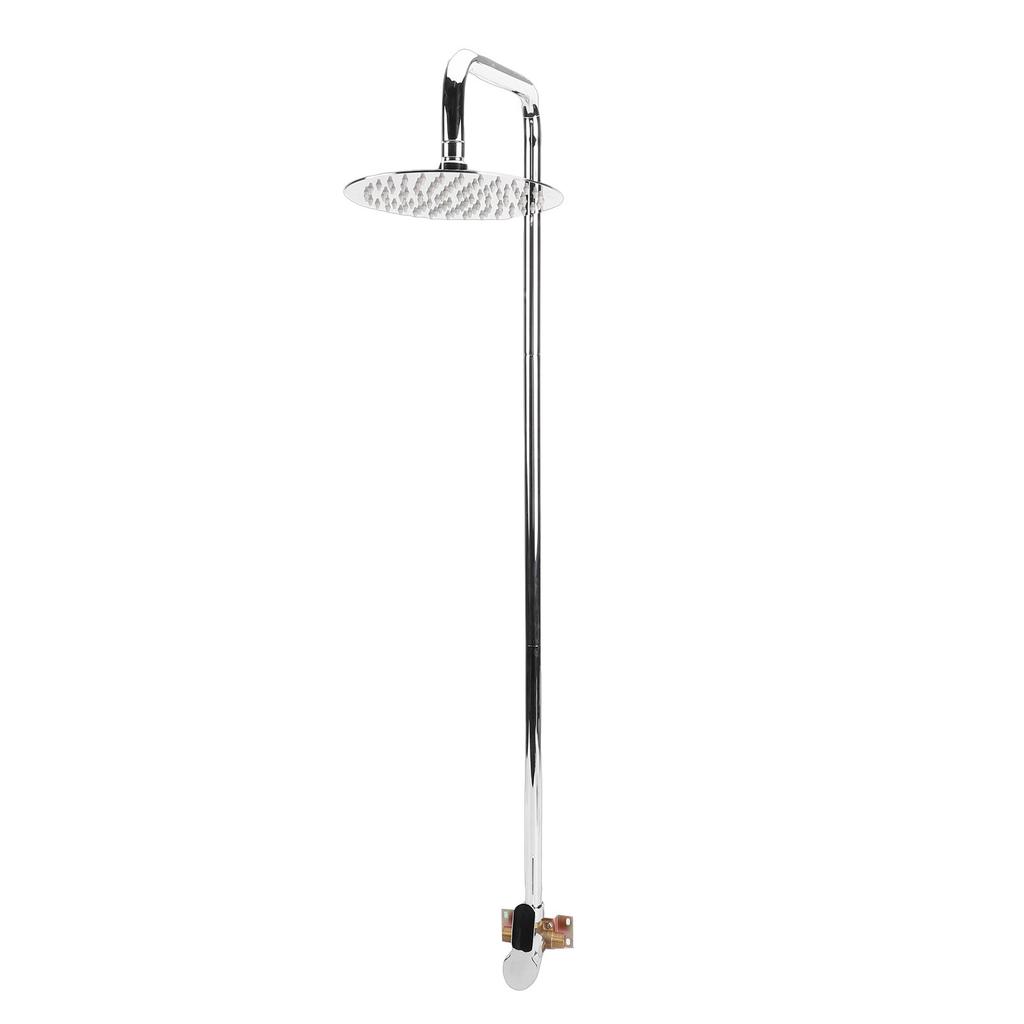 Außenduschen-Set 304 Edelstahl Regendusche Außenduschen-Armatur mit Einhebelmischer für den Hinterhof