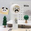 Cartoon Turbo Handheld Fan - USB Rechargeable, High Wind Power, Portable for Summer