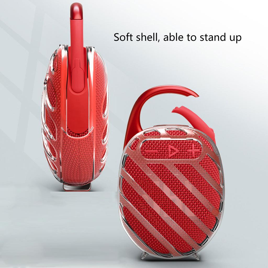 Quality Protective Case for CLIP 5 Bluetooth-compatible Devices, Pouch Soft Skin Snugly Fit with Easy Access,