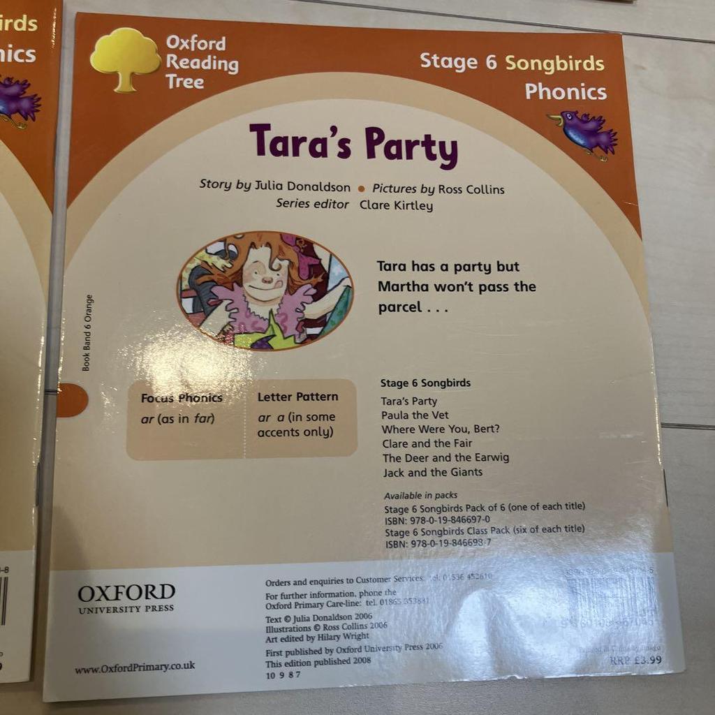 [USED] Oxford Reading Tree songbirds stage6