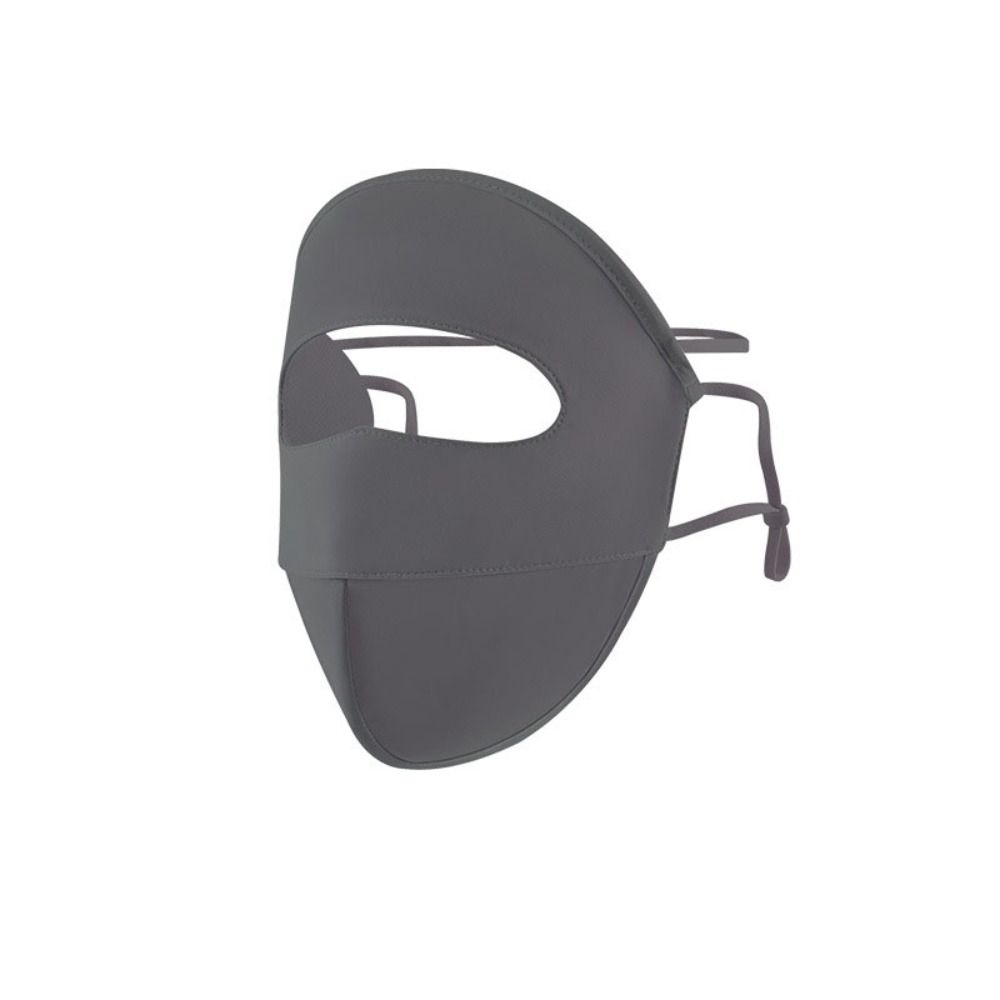 Full Face Sun Protection Mask Ice Silk Sunshade Face Mask Fashion Anti-UV Neck Scarf  Outdoor