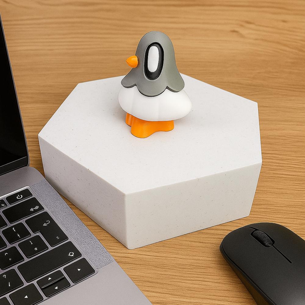 3pcs 3D Printed Blob Pigeon Ornaments Simulation Pigeon Desktop Ornament  Entrance