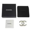CHANEL COCO Mark Brooch ABD111 B16035 Champagne Gold metallic/Rhinestone 18g Women Used