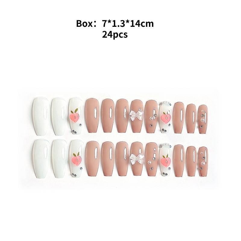 

Nails Manicure Wearable Removable Nails Wearresistant Comfortable Lightweight