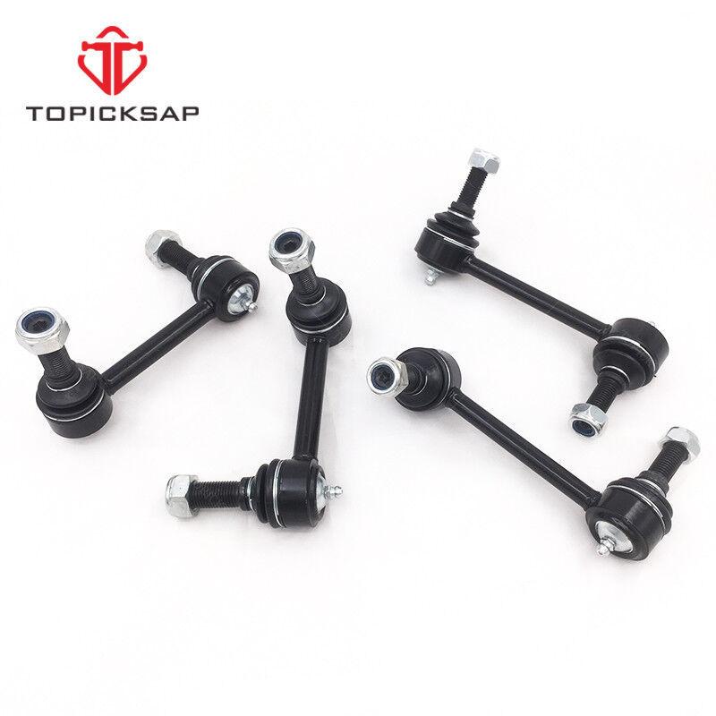 TOPICKSAP 4pcs Front & Rear Stabilizer Sway Bar Links Kits for Buick Rainier Chevrolet Trailblazer GMC Saab 2004 2005 - 2009