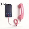 Auricolare per Telefono Fisso Tipo-C Ricevitore Vintage per Cellulare, Auricolare Telefonico Retro Universale Cablato da 3,5 mm, Portatile per Smartphone