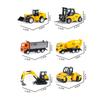 Alloy Engineering Car Model Excavator Dumper Dump Truck Loader Bulldozer Tractor Collection Toys For Kids Gifts