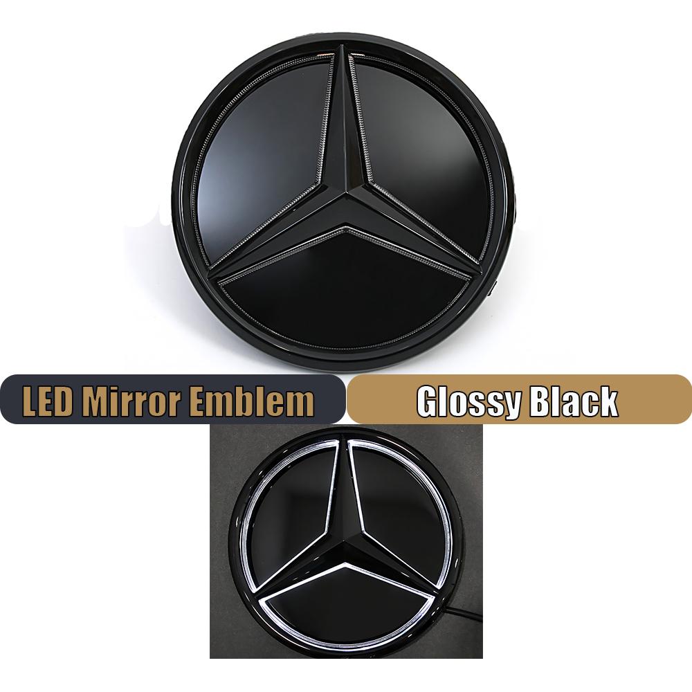 AAVM1 3D Front Grille Star Emblem For Mercedes Benz E-Class W213 2016-2020 E200 E250 E300 E350 E400 E450 Illuminated Logo