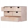 Large Desk Organizer for Children Pens Crayons Spices 6 Drawers