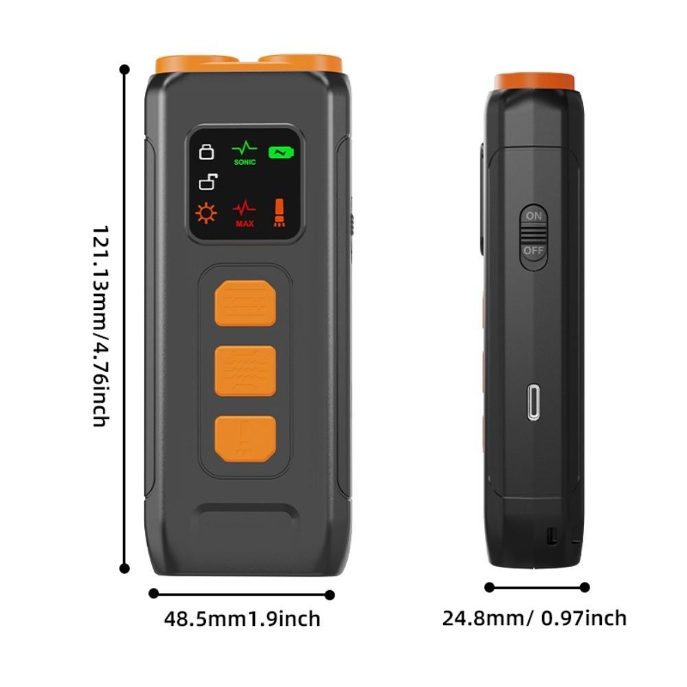 Portable 30KHz Ultrasonic Anti-Barking Devices 3 Modes Effective Dog Training Tool LED 32FT Bark Control Indoor Outdoor
