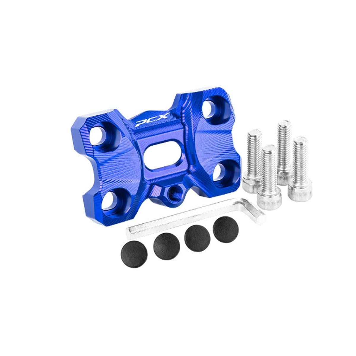 

TUKLYE For PCX160 PCX150 125 2025 2021-2025 Handlebar Code Modification Faucet Handlebar Block Cover Ball Head Accessories Bike Accessories. (Blue) синій