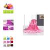 Soft Super Warm Solid Warm Micro Plush Fleece Blanket Throw Rug Sofa 1pc Bedding