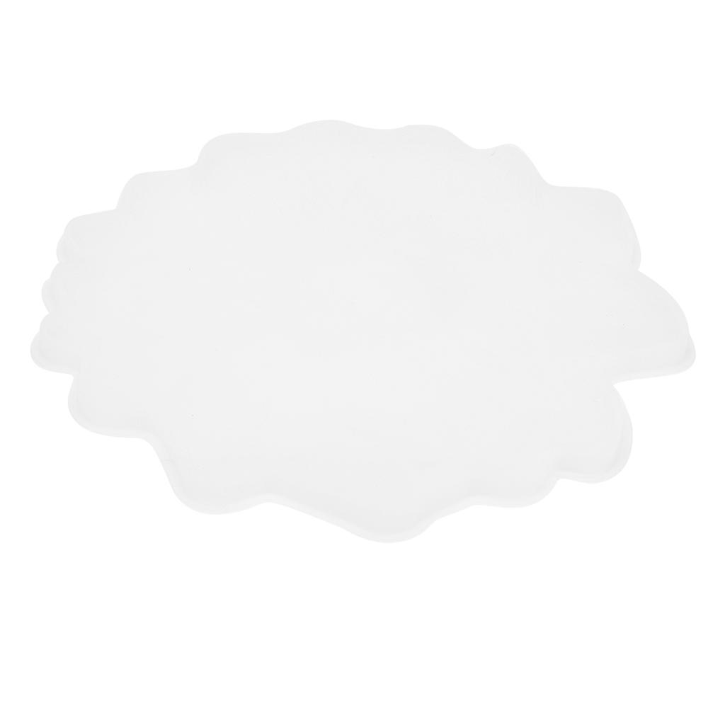 Molde de Silicona de Resina con Forma de Flor Reutilizable Flexible Resistente al Desgarro Molde de Bandeja Floral para Decoración del Hogar Proyecto de Arte