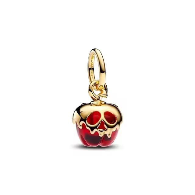 Hot Sell MINISO Disney 925 Silver Animals Mobilization Charms Beads Hot Original Bracelet Trinkets DIY Jewelry Women